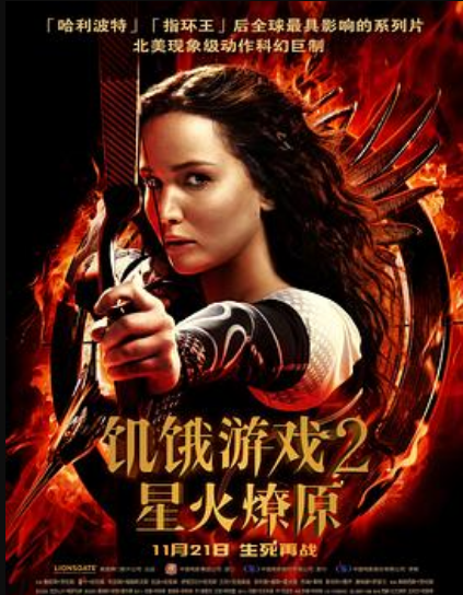 饥饿游戏2：星火燎原（普通话）